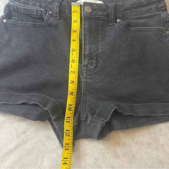 RSQ Dark Wash Jean Shorts - Picture 6 of 7